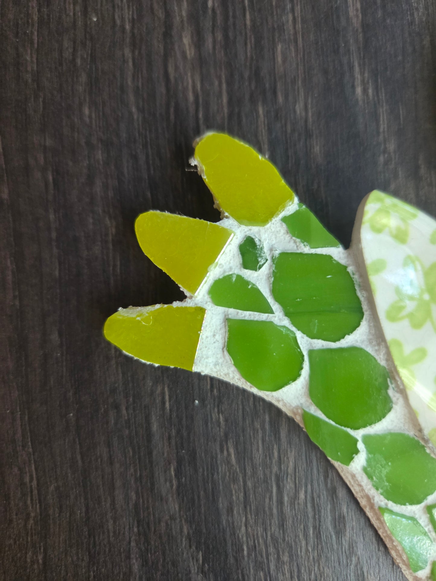 Little green and yellow bird